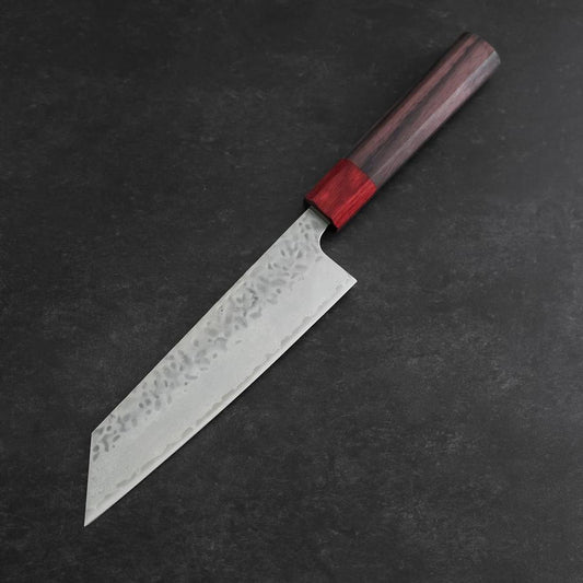 Bunka AUS-10 Tsuchime Damascus Shitan Handle 170mm