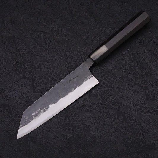Bunka Blue Super Kurouchi Buffalo Ebony Handle 165mm
