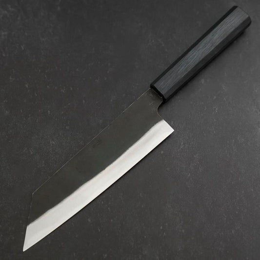 Bunka Blue Steel #2 Kurouchi Dark Blue Urushi Handle 190mm