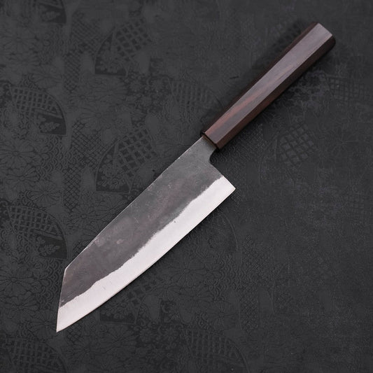 Bunka Blue Steel #2 Kurouchi Ebony Handle 165mm