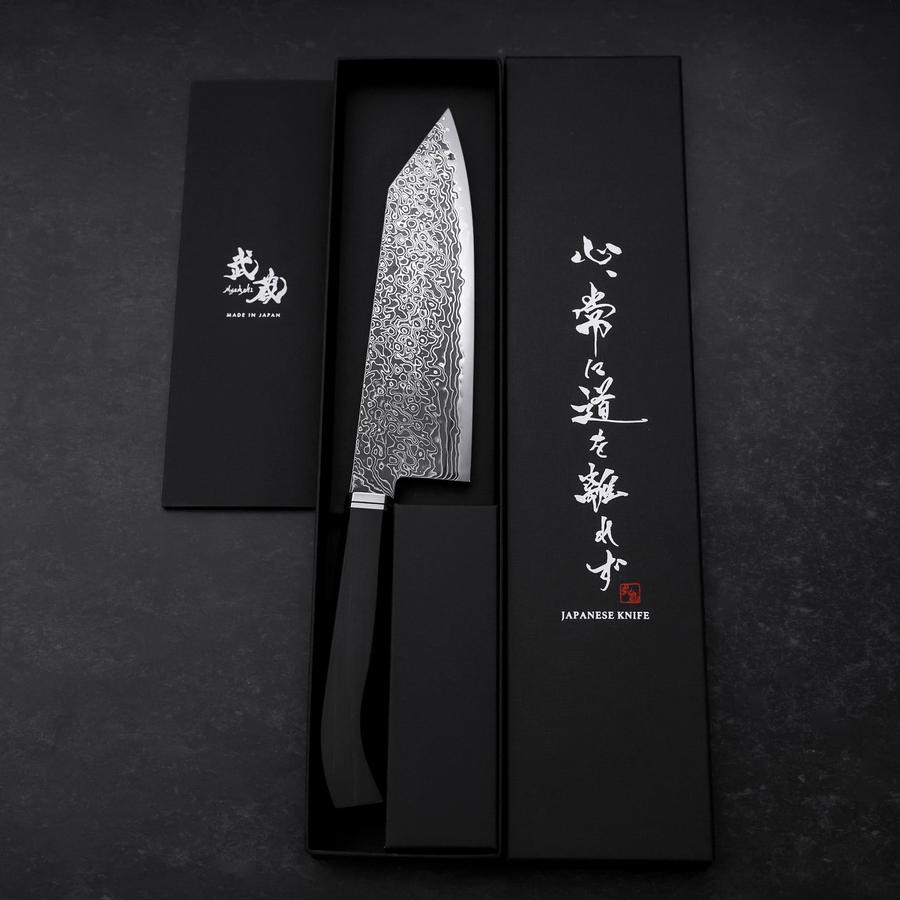 Bunka SG-2 Kurozome Damascus Ebony Handle 180mm