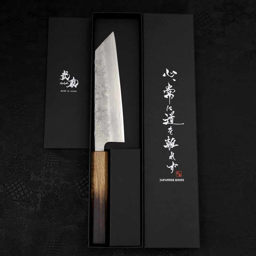 Bunka Silver Steel #3 Nashiji Yaki Urushi Handle 170mm