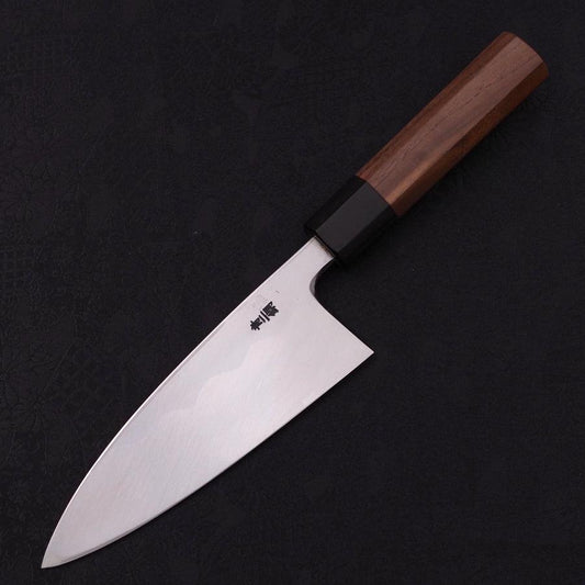 Deba Blue Steel #2 Kasumi Walnut Handle 150mm