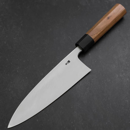 Deba Blue Steel #2 Kasumi Walnut Handle 210mm