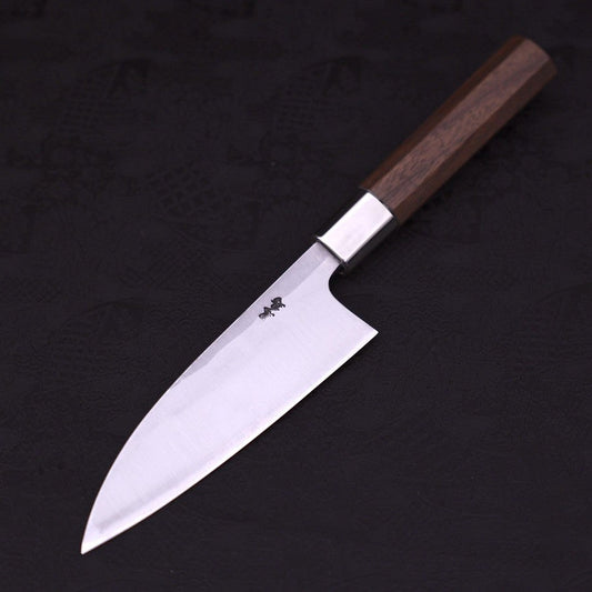 Deba White Steel #1 Walnut Handle 150mm