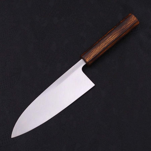 Deba White Steel #2 Kasumi Sumi Urushi Handle 180mm