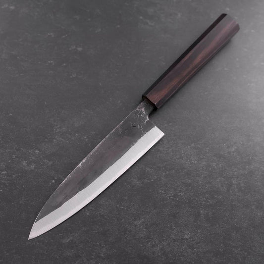 Funayuki Sabaki Blue Steel #2 Kurouchi Ebony Handle 165mm