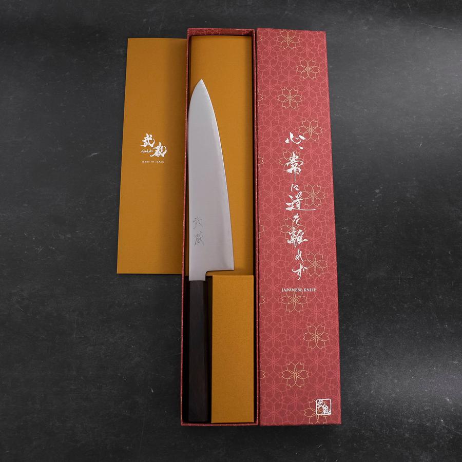 Gyuto HAP-40 Polished Ebony Handle 210mm