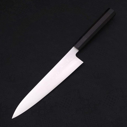 Gyuto VG-10 Polished Double Buffalo Ebony Handle 210mm