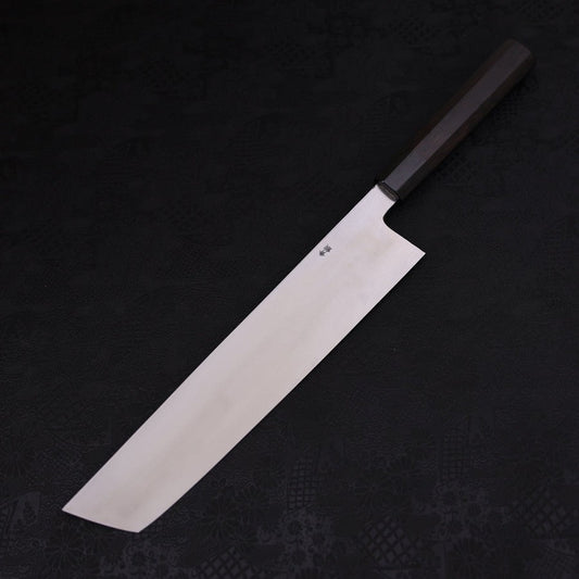 Hamokiri(Honekiri) Blue Steel #2 Kasumi Buffalo Ebony Handle 300mm