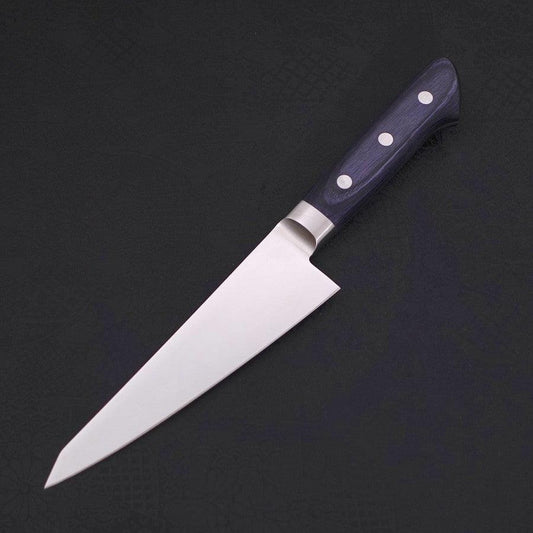 Honesuki Boning Knife AUS-8 Western Blue Handle 150mm