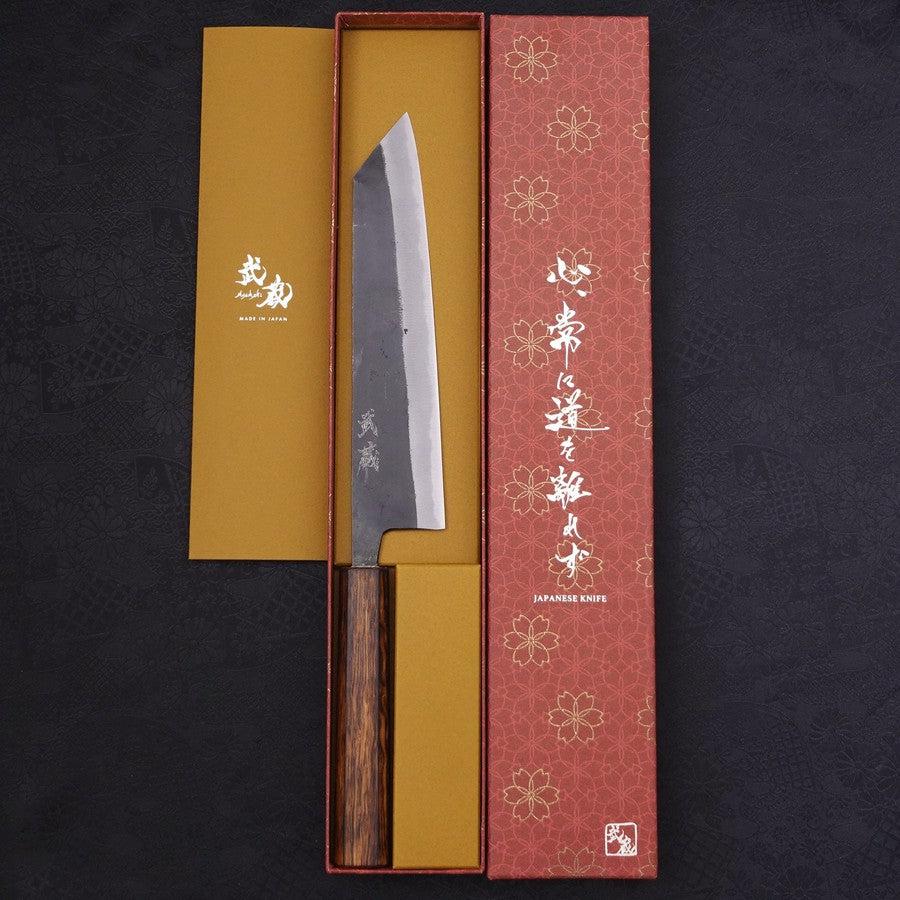 Kiritsuke Blue Steel #2 Kurouchi Sumi Urushi Handle 210mm