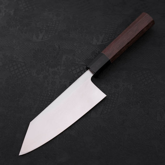 Kiritsuke Deba Blue Steel #2 Kurouchi Buffalo Wenge Handle 150mm