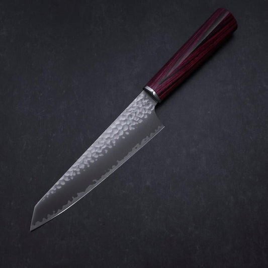 Kiritsuke Petty VG-10 Tsuchime Western Red Handle 150mm