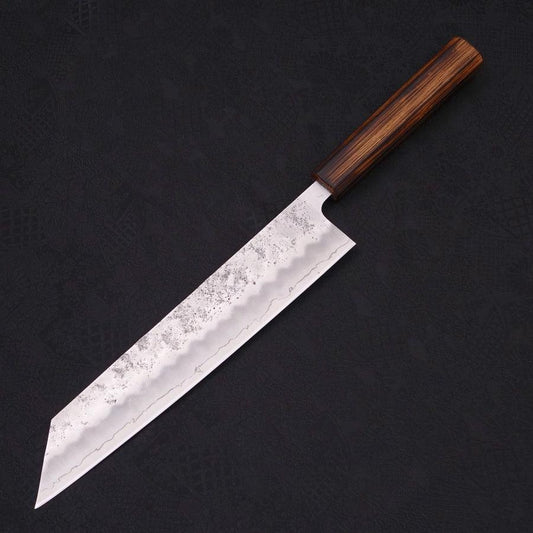 Kiritsuke Silver Steel #3 Nashiji Sumi Urushi Handle 240mm