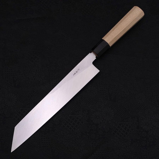 Kiritsuke White Steel #2 Kasumi Buffalo Magnolia Handle 240mm