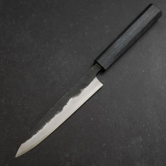Koyanagi Blue Steel #1 Kurouchi Dark Blue Urushi Handle 150mm
