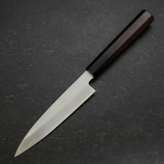 Koyanagi White Steel #2 Kasumi Chokin Luck Cloud Buffalo Ebony Handle 135mm