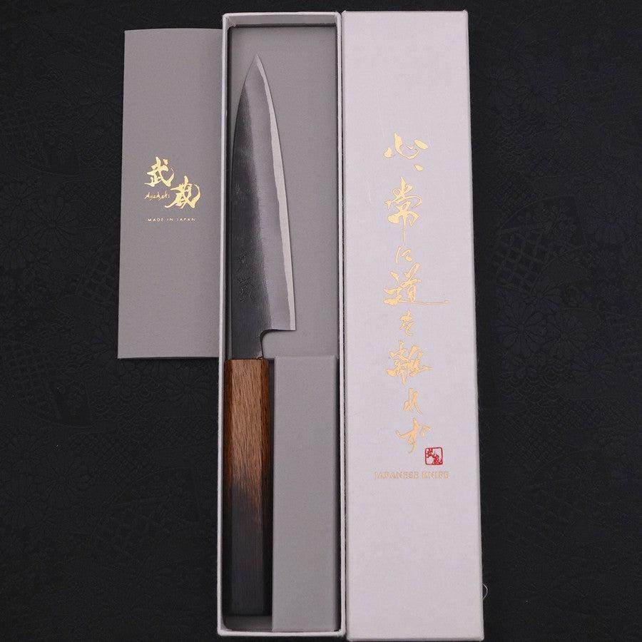 Koyanagi White Steel #2 Kurouchi Yaki Urushi Handle 150mm