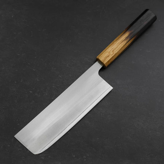 Nakiri AUS-8 Polished Yaki Urushi Handle 165mm