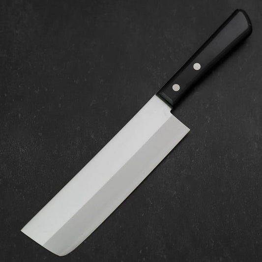 Nakiri Chromax Polished Western Black Handle 165mm