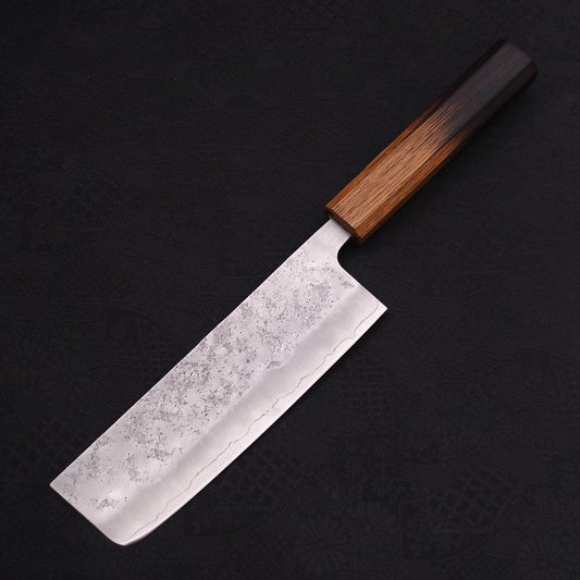 Nakiri Silver Steel #3 Nashiji Yaki Urushi Handle 165mm