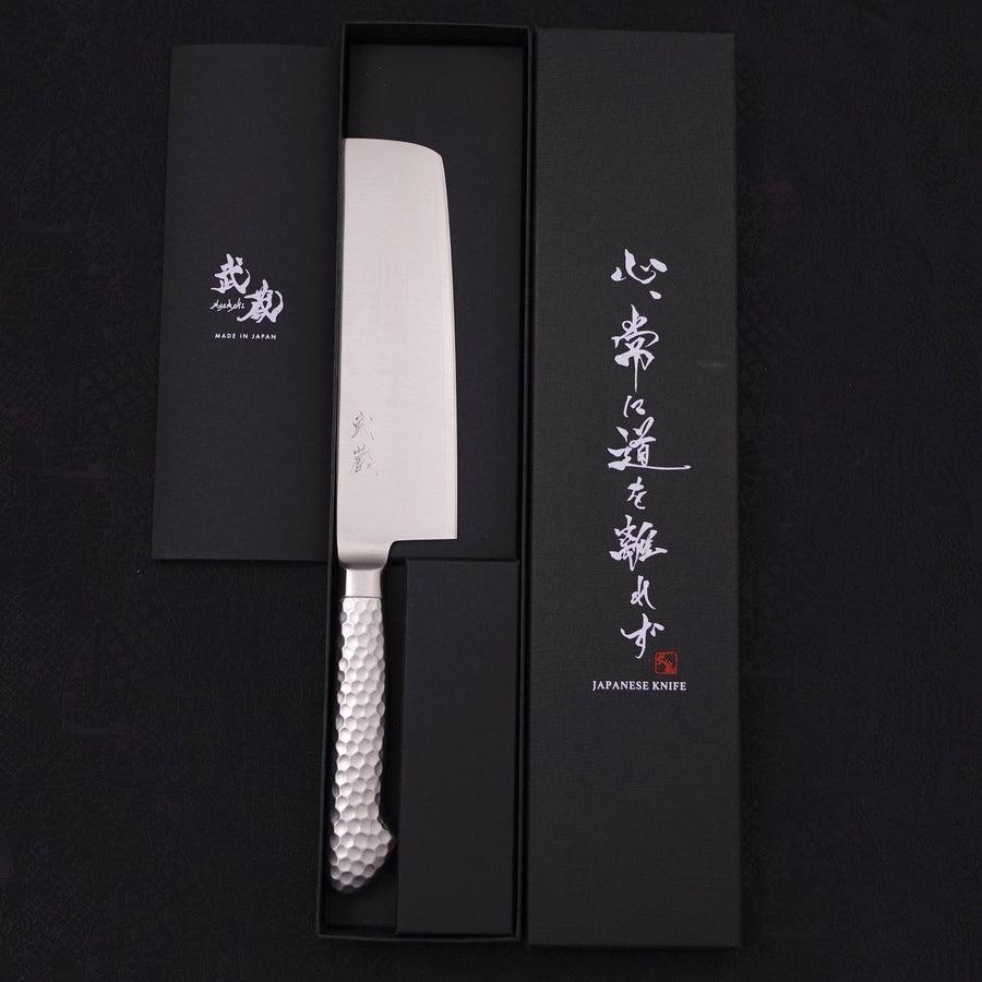 Nakiri VG-5 Polished Western Handle 160mm