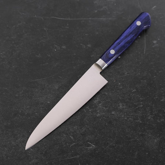 Petty Molybdenum Polished Western Blue Handle 120mm