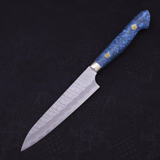 Petty SG-2 Tsuchime Turquoise Blue Handle 150mm