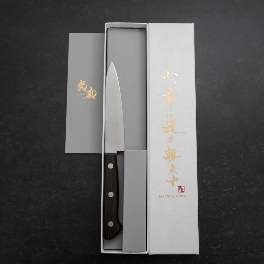 Petty SK Steel Polished Western Rosewood Brown Handle 120mm