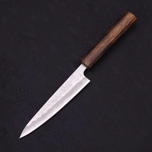 Petty Silver Steel #3 Nashiji Sumi Urushi Handle 135mm