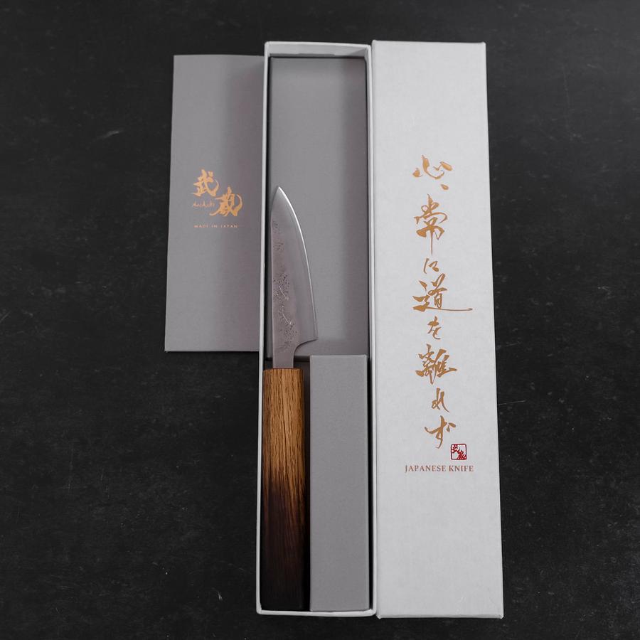 Petty Silver Steel #3 Nashiji Yaki Urushi Handle 85mm