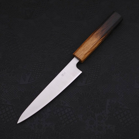 Petty Silver Steel #3 Polished Yaki Urushi Handle 135mm