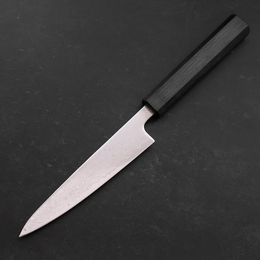 Petty VG-10 Damascus Dark Blue Urushi Handle 140mm