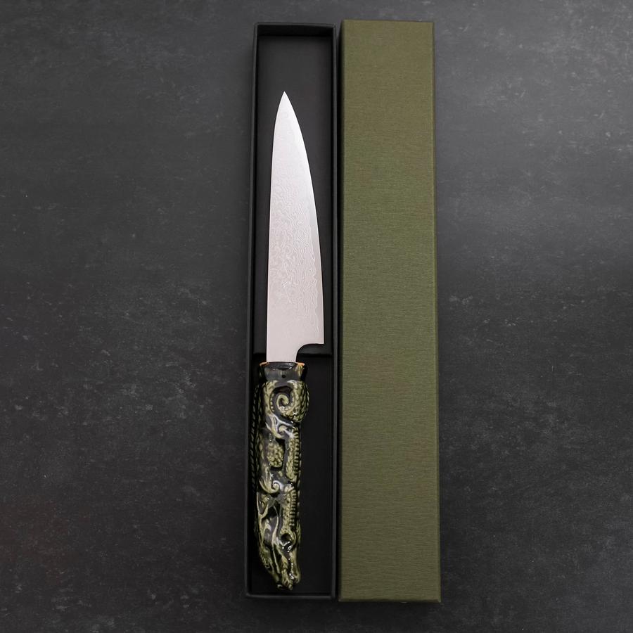 Petty ZA-18 Damascus Ceramics Dragon Handle 150mm