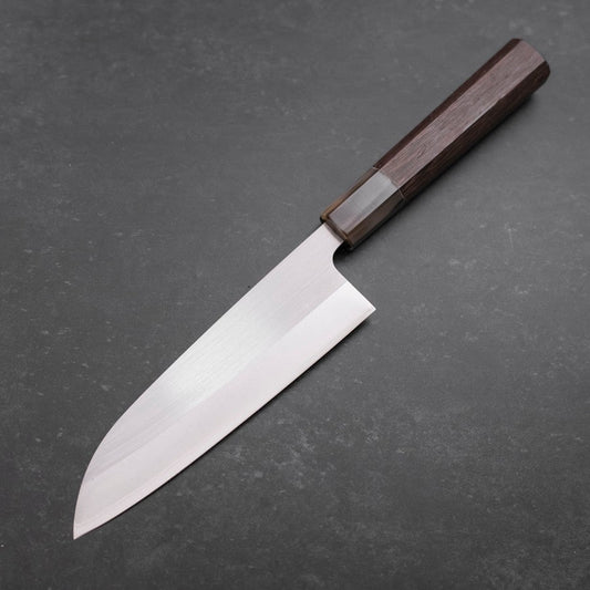 Santoku AUS-10 Polished Buffalo Wenge Handle 165mm
