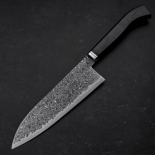 Santoku SG-2 Kurozome Damascus Ebony Handle 180mm