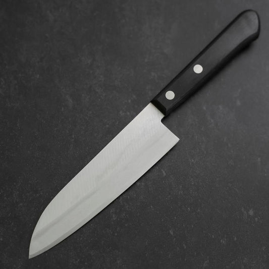 Santoku SK Steel Polished Western Black Handle 135mm