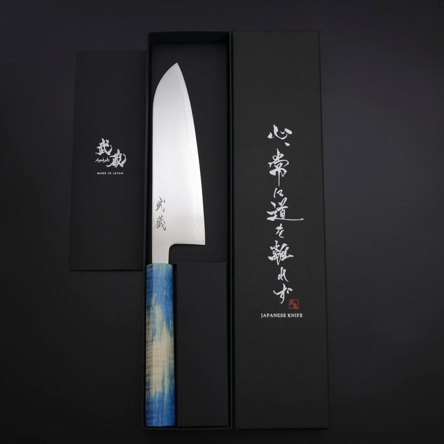 Santoku SLD Mirror Shoreline Handle 170mm
