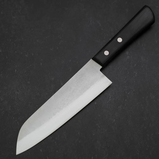 Santoku VG-1 Nashiji Western Black Handle 165mm