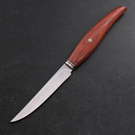 Steak knife VG-10 Damascus Andes Teak Handle 115mm