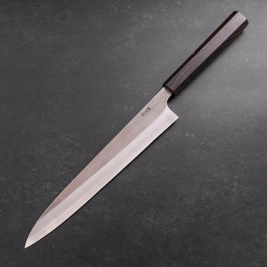 Sujihiki SKD11 Nashiji Ebony Handle 240mm