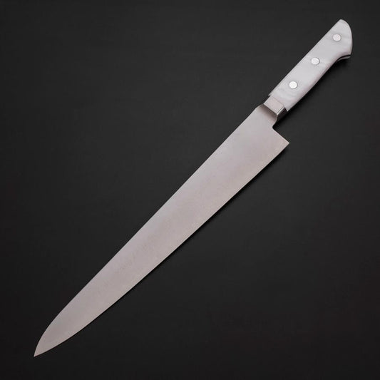 Sujihiki VG-5 Tsuchime Western White Marble Handle 270mm