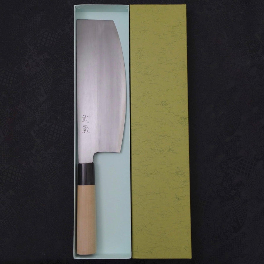 Sushikiri White Steel #2 Kasumi Buffalo Magnolia Handle 240mm