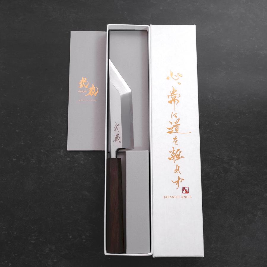 Unagisaki (Edo) White Steel #2 Hon-Kasumi Ashwood Handle 120mm