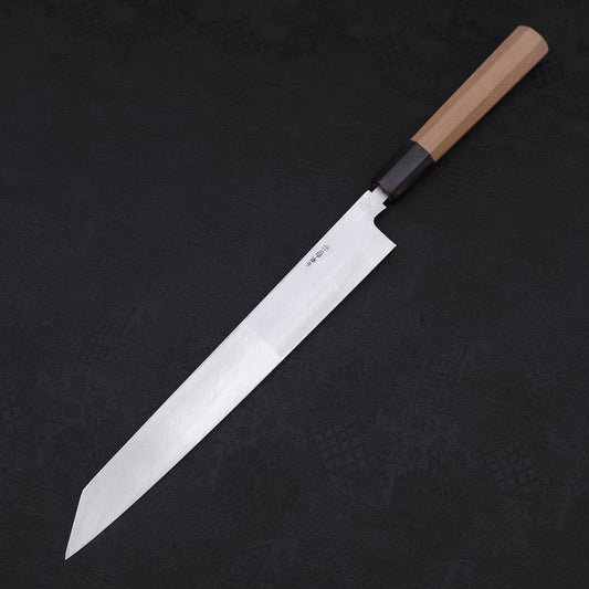 Yanagi-Kiritsuke White Steel #2 Kasumi Buffalo Magnolia Handle 270mm