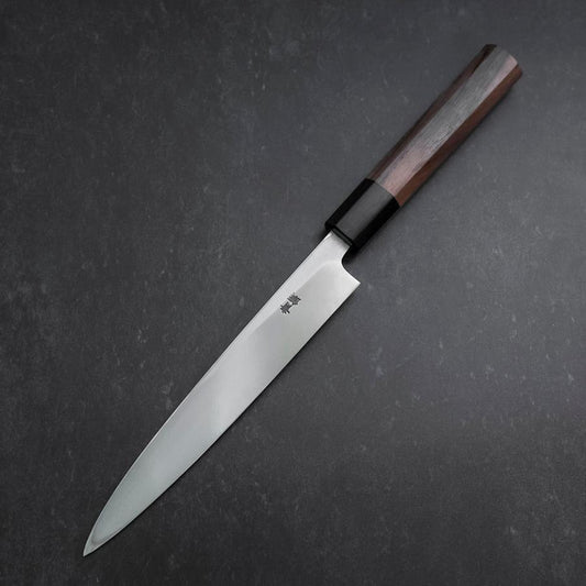 Yanagiba Blue Steel #2 Kasumi Walnut Handle 165mm