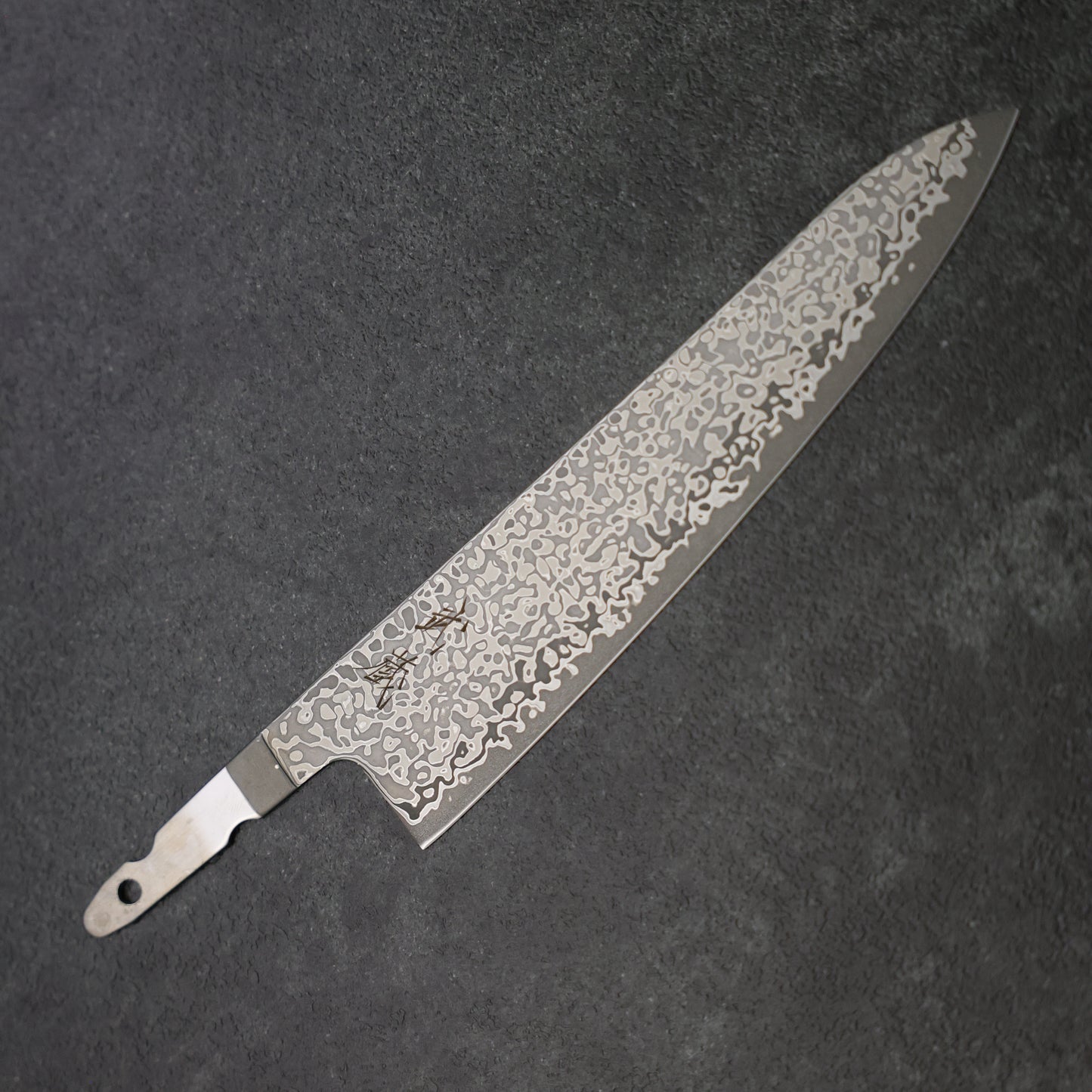 Gyuto SLD Black Damascus Blade 195mm