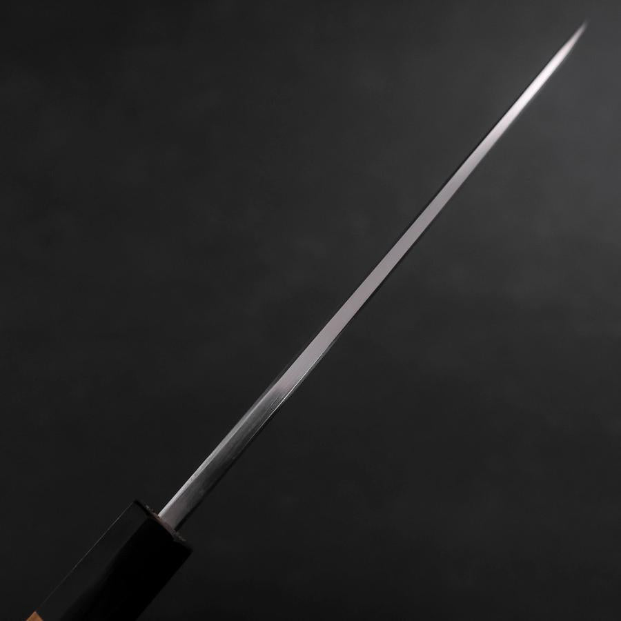 Aideba Blue Steel #1 Hon-Kasumi Buffalo Teak Handle 165mm