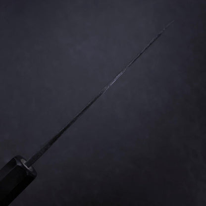 Ajikiri White Steel #2 Kurouchi Buffalo Magnolia Handle 105mm